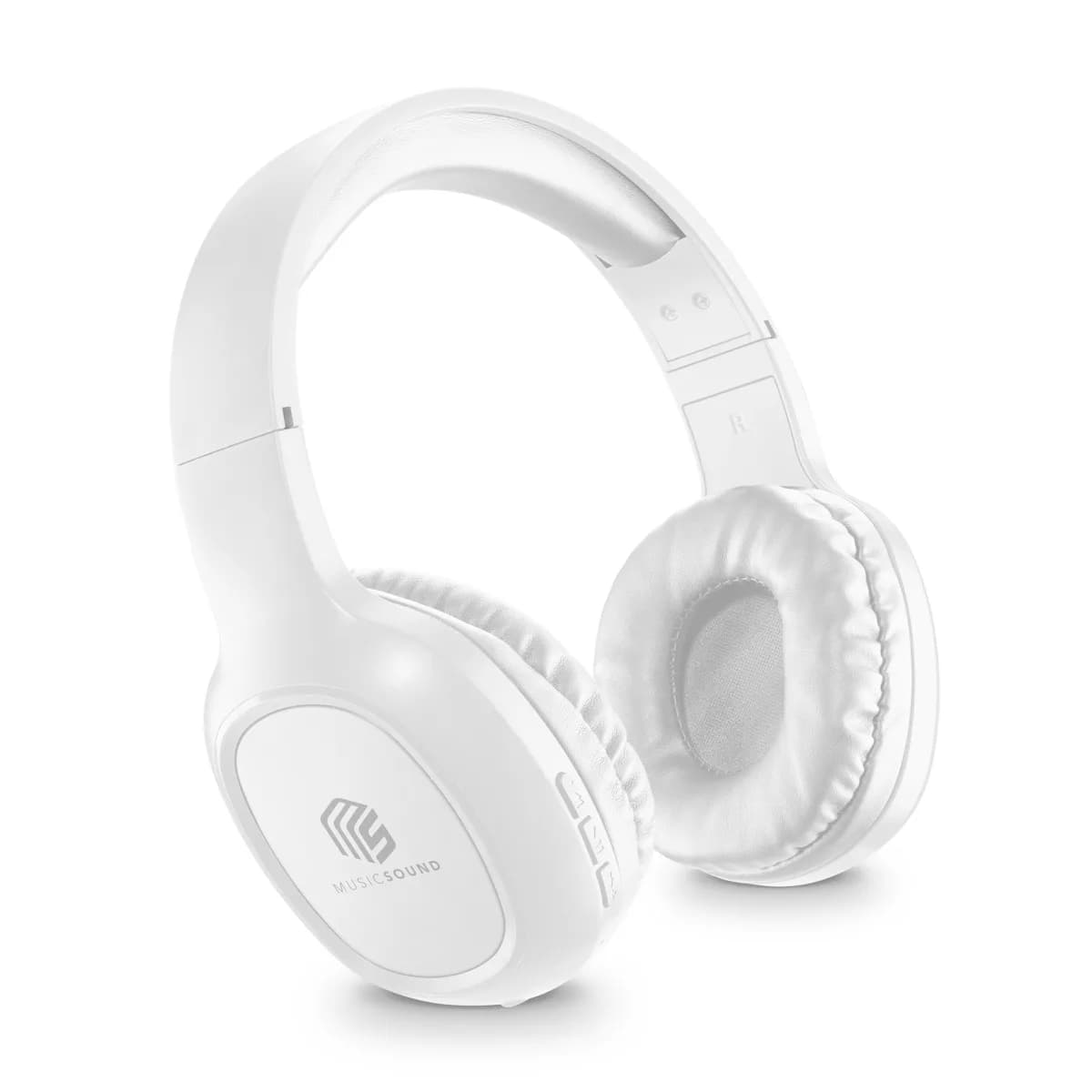 Cellularline Music Sound Basic Kafa Üstü Bluetooth Kulaklik Beyaz