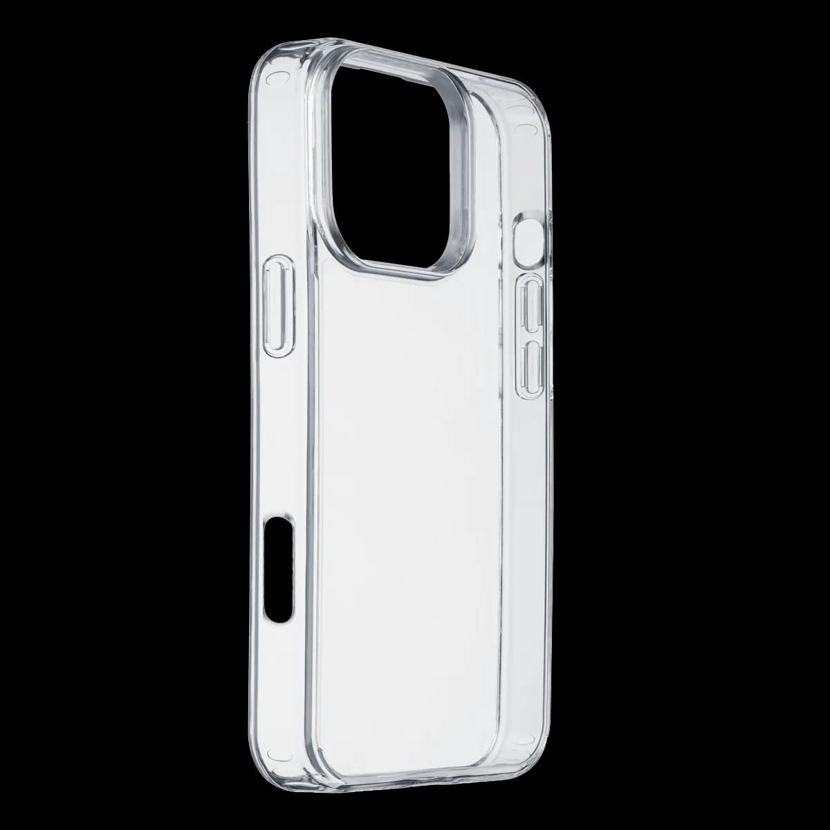 Cellularline iPhone 16 Pro Max Şeffaf Slikon Kılıf