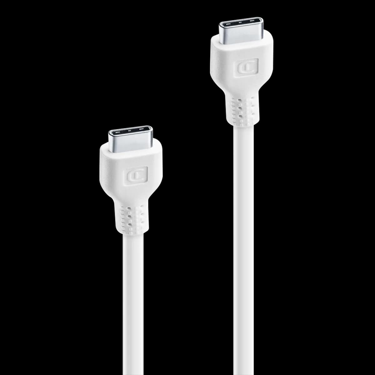 Cellularline USB-C To USB-C 120 Cm Hızlı Şarj Data Kablosu Beyaz
