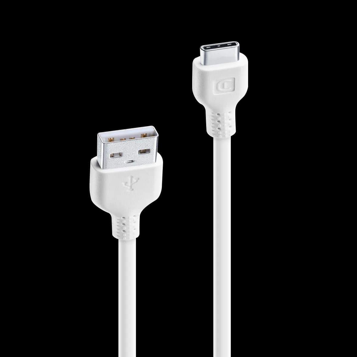 Cellularline USB-C 120 Cm Şarj Data Kablosu Beyaz