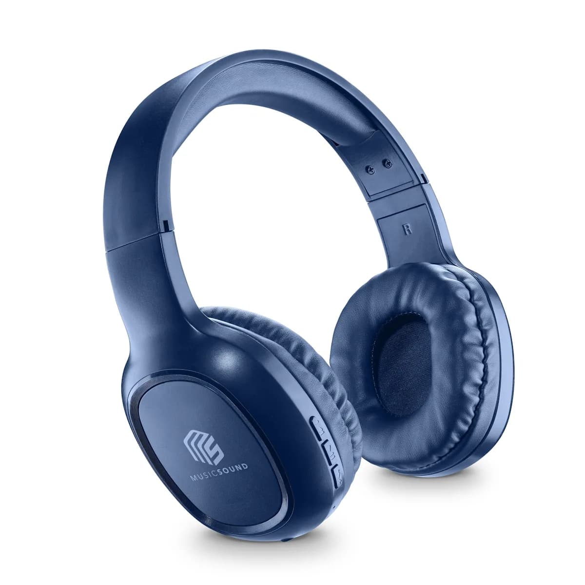 Cellularline Music Sound Basic Kafa Üstü Bluetooth Kulaklik Mavi