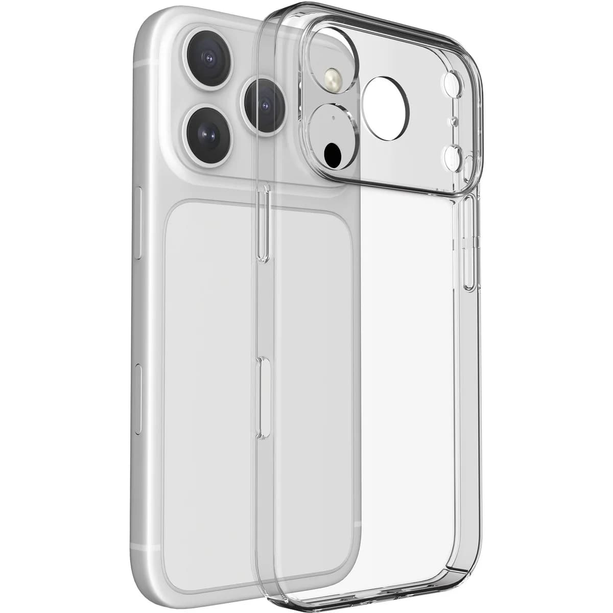 Cellularline Ultra Slim iPhone 18 Pro Sert Şeffaf Kılıf