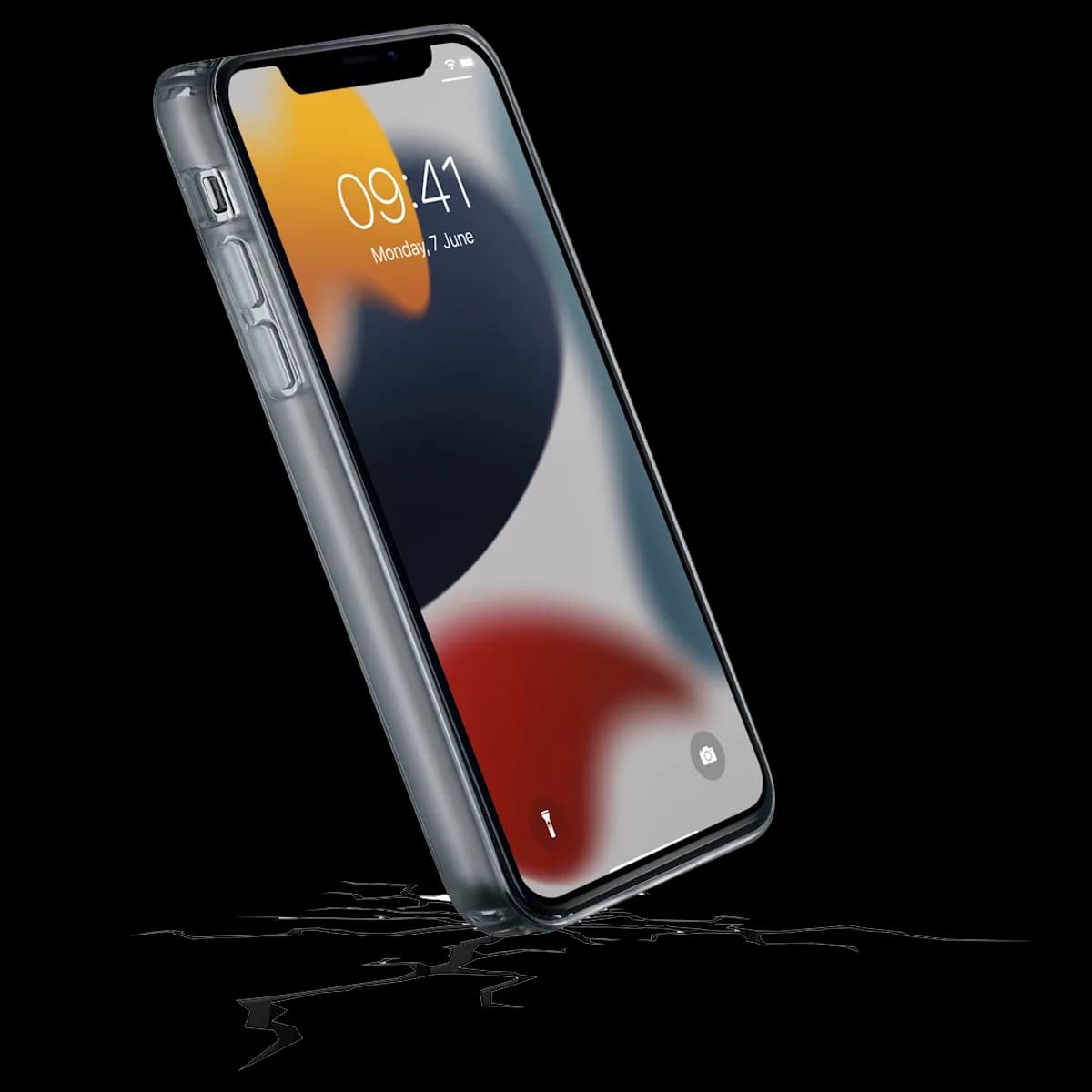 Cellularline iPhone 13 Şeffaf Slikon Kılıf